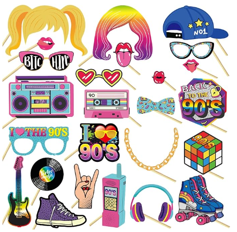 Kit accessoires (thème 90's)