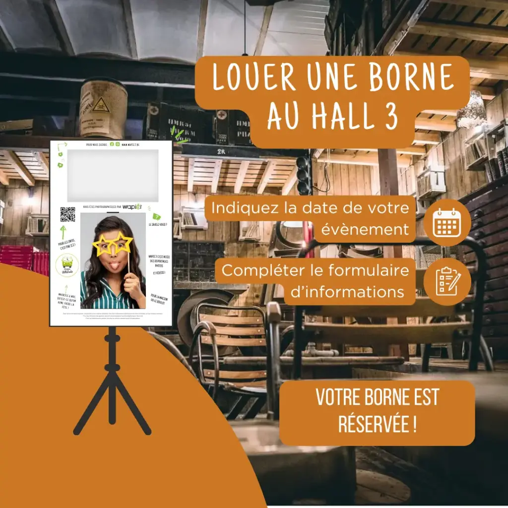 Borne photo HALL 3